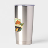 Gourde Isotherme Protéger les parcs Pika (Gauche)