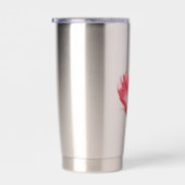 Gourde Isotherme Red Heart Love Burning Flame (Gauche)