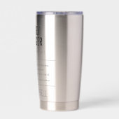 Gourde Isotherme Responsable de l'équipe de hockey personnalisé amu (Couvercle)