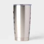 Gourde Isotherme Restez calme et donnez naissance (Gauche)