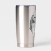 Gourde Isotherme Resting Lab with holiday calm (Extérieur)