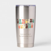 Gourde Isotherme Retro Bachelorette Party Filles Week-end Keepsaké (Extérieur)