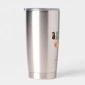 Gourde Isotherme Retro Bachelorette Party Filles Week-end Keepsaké (Gauche)