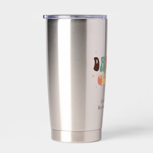 Gourde Isotherme Retro Bachelorette Party Filles Week-end Keepsaké (Gauche)