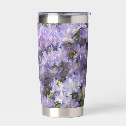 Gourde Isotherme Rhododendron pourpre fleurit (Gauche)