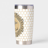 Gourde Isotherme Ruche de miel gentille (Couvercle)