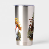 Gourde Isotherme Saison de chasse à la bécasse (Gauche)