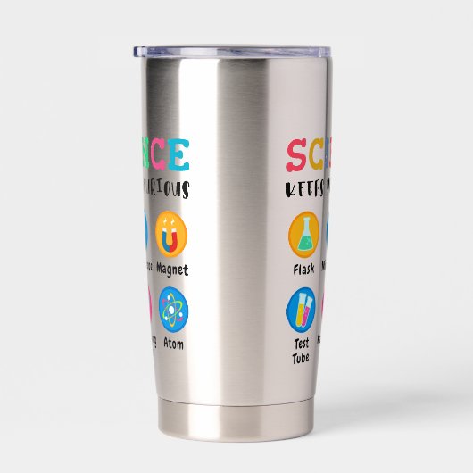 Gourde Isotherme Science keeps you curious (Gauche)