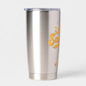 Gourde Isotherme Serving Up Sunshine - Sunny Pastel Pickleball Life (Gauche)