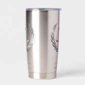 Gourde Isotherme Silver Attorney Scales of Justice Custom (Gauche)