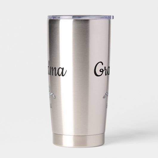 Gourde Isotherme Simple Script Bow Grandma Est. Year (Gauche)