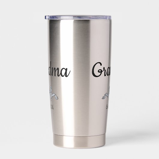 Gourde Isotherme Simple Script Bow Grandma Est. Year (Gauche)