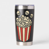 Gourde Isotherme Skull Popcorn Box Sticker (Extérieur)