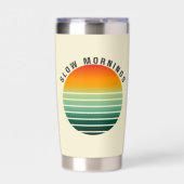 Gourde Isotherme Slow Mornings - Everyday Essential (Extérieur)