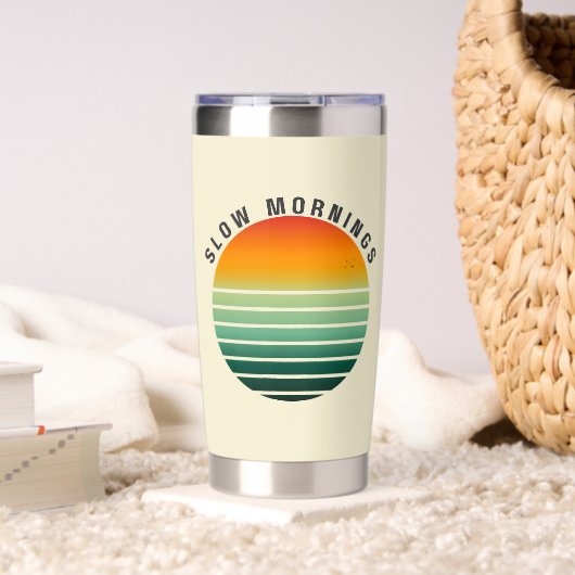 Gourde Isotherme Slow Mornings - Everyday Essential (Salon (pivotée))