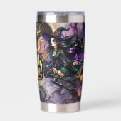 Gourde Isotherme Sorcière S'Il Vous Plaît ! Imaginaire gothique Pag (Couvercle)