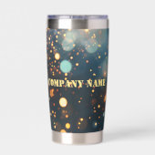 Gourde Isotherme Sparkles Custom Logo Photo Business (Couvercle)