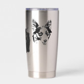 Gourde Isotherme Starlit Corgi Cheer (Couvercle)