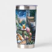 Gourde Isotherme Starlit Garden Porch Sheltie Dream (Gauche)