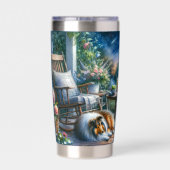 Gourde Isotherme Starlit Garden Porch Sheltie Dream (Couvercle)