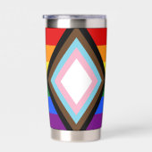 Gourde Isotherme Stories Matter Gay Pride Intersection Rainbow Flag (Gauche)