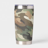 Gourde Isotherme Stylish Camouflage Pattern Drink (Extérieur)