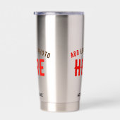 GOURDE ISOTHERME STYLISH MODERNE ACIER INOXYDABLE VÉRIFIÉ (Gauche)