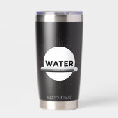 Gourde Isotherme Sun Energy Quote | Custom Name (Extérieur)