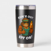 Gourde Isotherme Sun’s Out SPF On – Funny Summer Orangutan Fitness (Extérieur)
