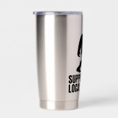 Gourde Isotherme Support Your Local Bigfoot Funny Bigfoot Lover (Gauche)