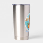 Gourde Isotherme Swimming dog (Gauche)