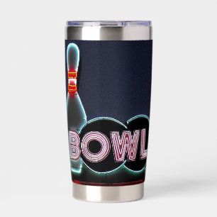 Gourde Isotherme SYMBOLE NEON DE Bowling vintage