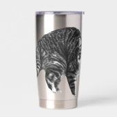 Gourde Isotherme Tabby Glow par Winter Window (Gauche)