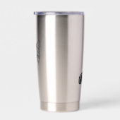 Gourde Isotherme Tabby Under Snowlight Glow (Gauche)