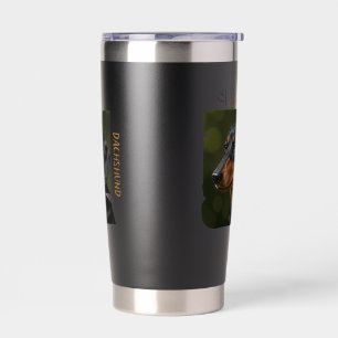 Gourde Isotherme Tasse d'amour amateur de chien Tumbler thermique 4