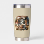 Gourde Isotherme Tasse isolée Coffee Time (Couvercle)