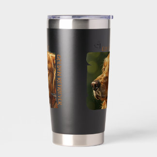 Gourde Isotherme Tasse Thermique Amour de Chien Coupe d'Amour