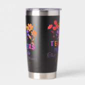 Gourde Isotherme Teacher plant seed personalized teacher's day (Gauche)