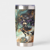 Gourde Isotherme 🧙 TÉMOIN S'IL VOUS PLAÎT ! Gothique Pagan Hallo (Couvercle)