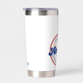 Gourde Isotherme Terre des Libres à cause de l'Amérique courageuse (Gauche)