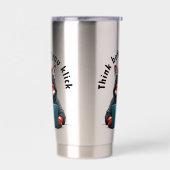 Gourde Isotherme Think before you click - Cyber Security (Gauche)