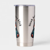 Gourde Isotherme Think before you click - Cyber Security (Gauche)