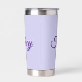 Gourde Isotherme Tracy Girls Name In Purple, (Gauche)