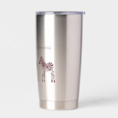 Gourde Isotherme Trois zèbres (Gauche)