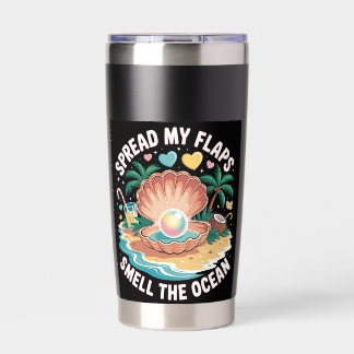 Gourde Isotherme Tropical Tease  Spread My Flaps, Smell the Ocean 