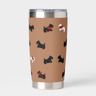 Gourde Isotherme Tumbler écossais de café Terrier