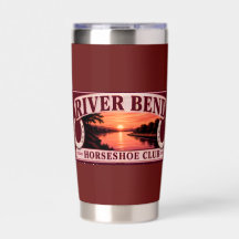 Tumbler RiverBend HorseShoe Club
