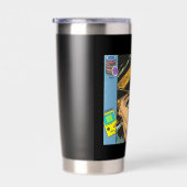 Gourde Isotherme Ultimate 90s Nostalgia Pop Art Collage (Gauche)