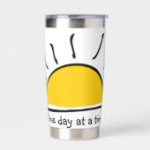 Gourde Isotherme Un jour à la fois (Gauche)