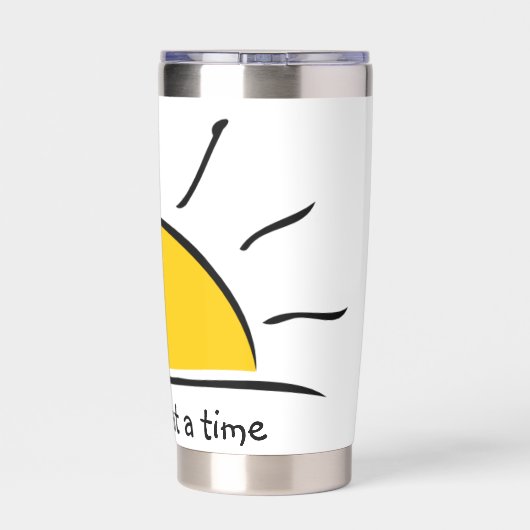 Gourde Isotherme Un jour à la fois (Couvercle)